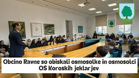 Obisk osmošolcev OŠ Koroških jeklarjev